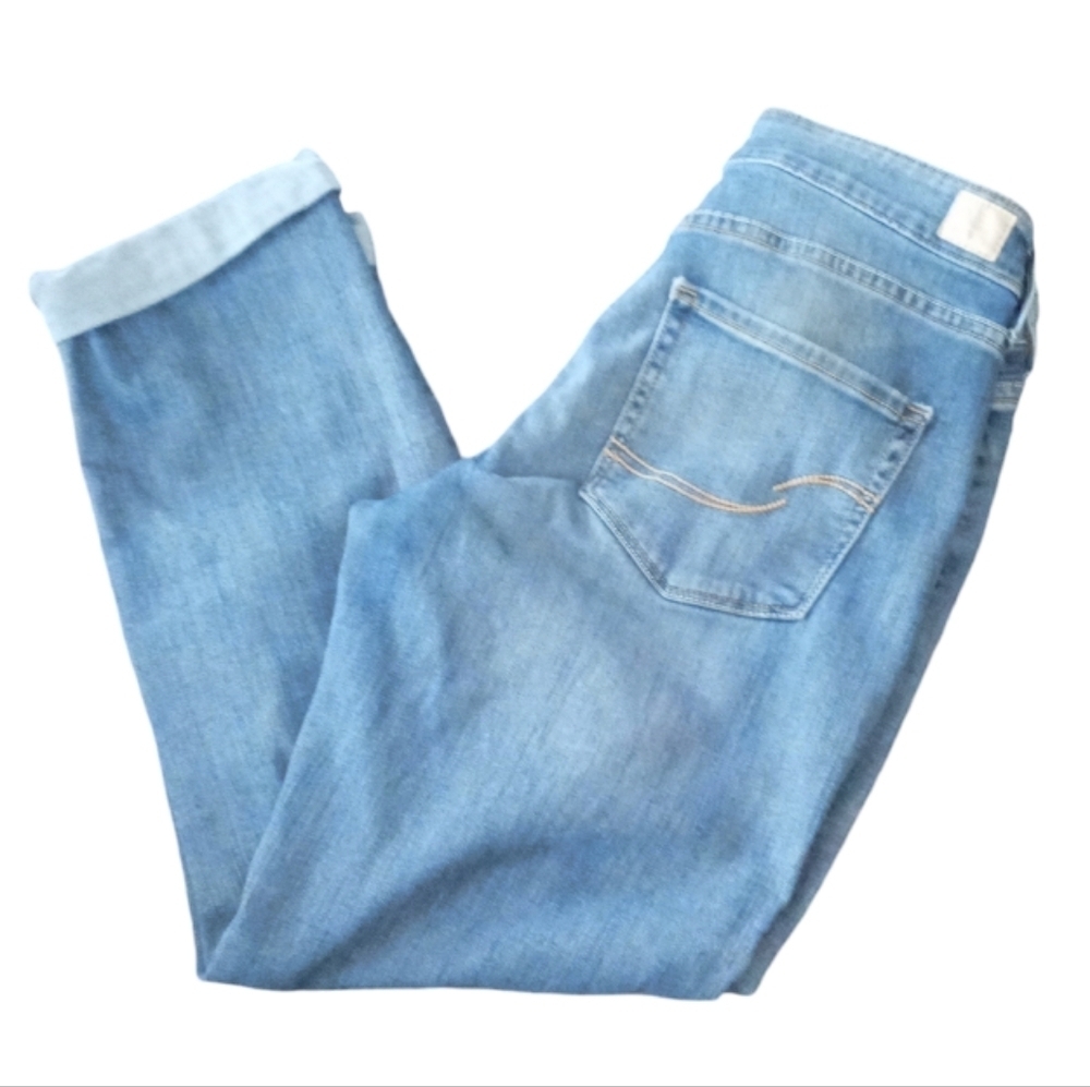 Signature by Levi Strauss Modern Slim Cropped Cuffed Jeans Size 2
